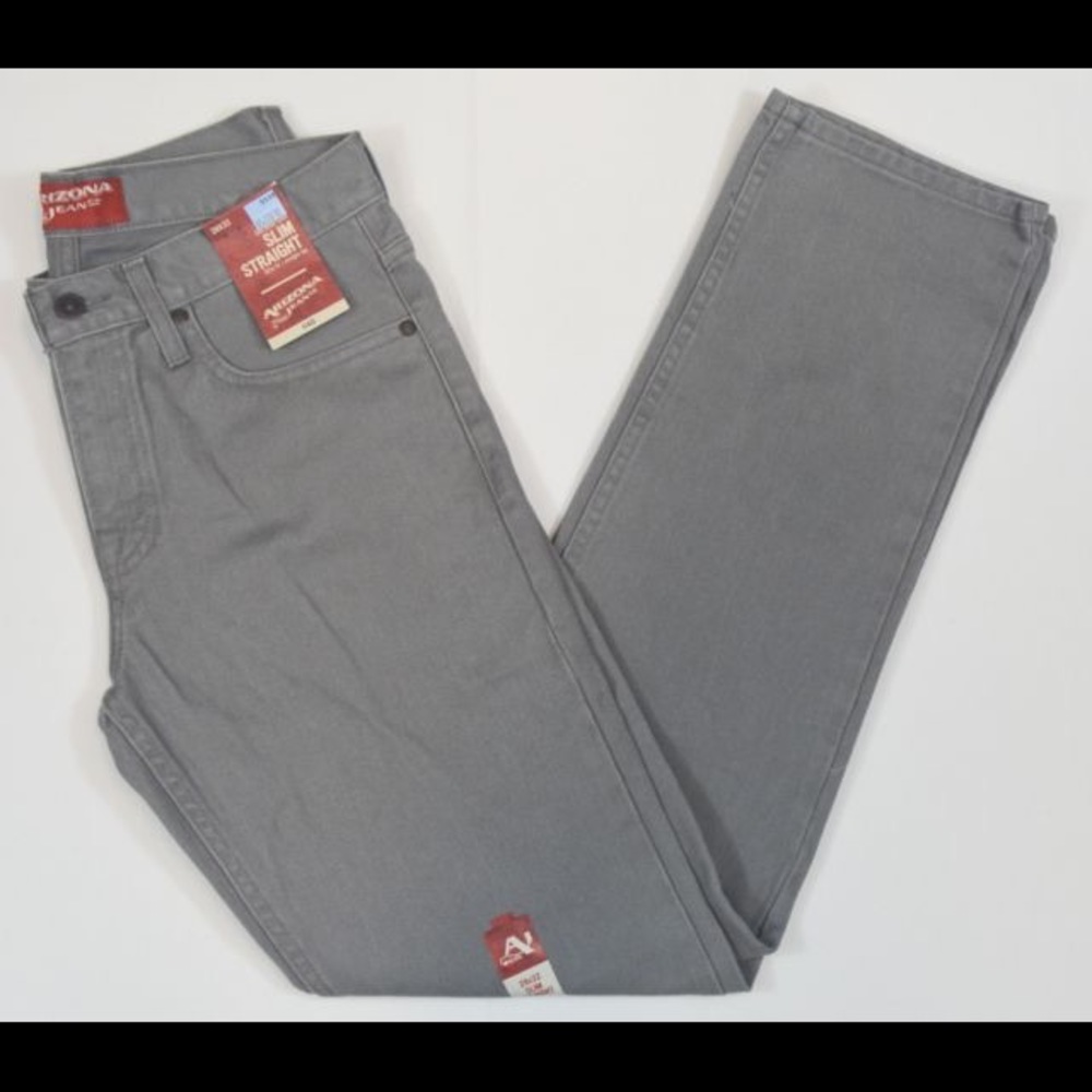Arizona Men’s Slim Fit Straight Leg Jeans
